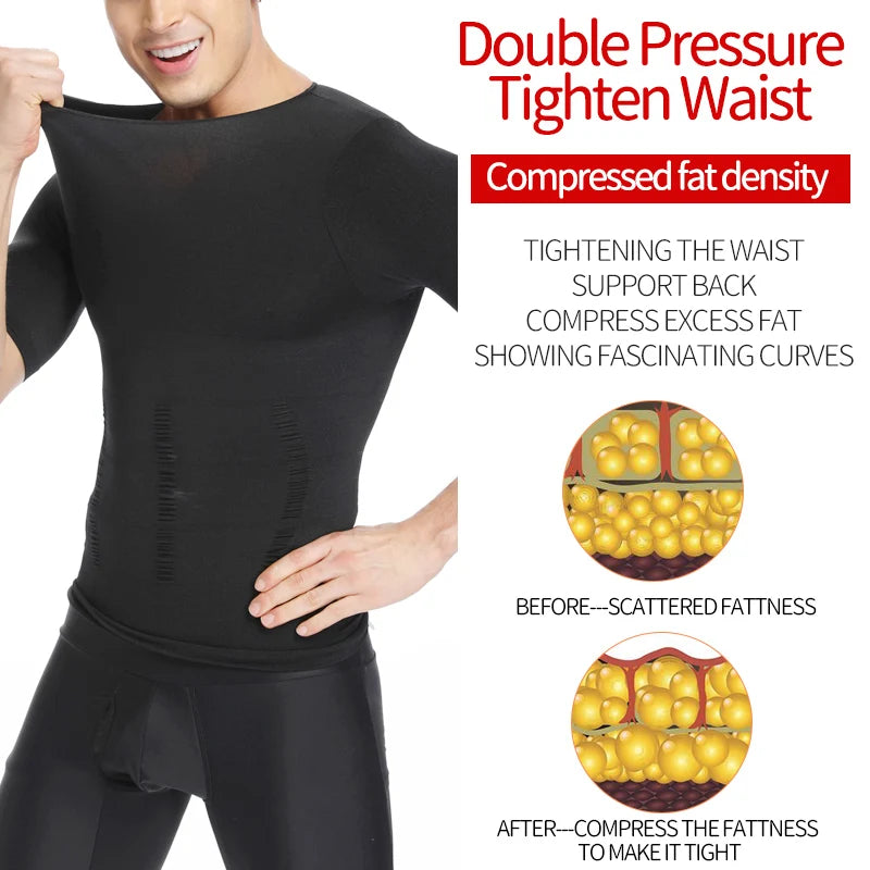 Cinta Modeladora Masculina — Compressão Abdominal e Correção de Postura