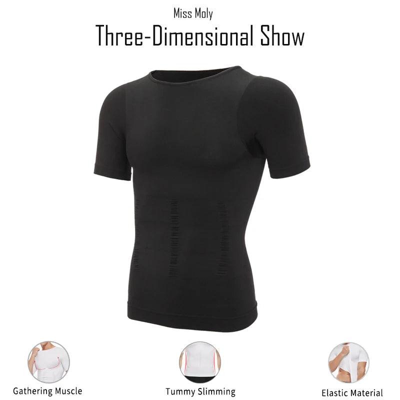 Cinta Modeladora Masculina — Compressão Abdominal e Correção de Postura