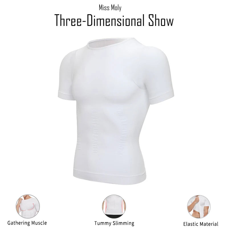 Cinta Modeladora Masculina — Compressão Abdominal e Correção de Postura