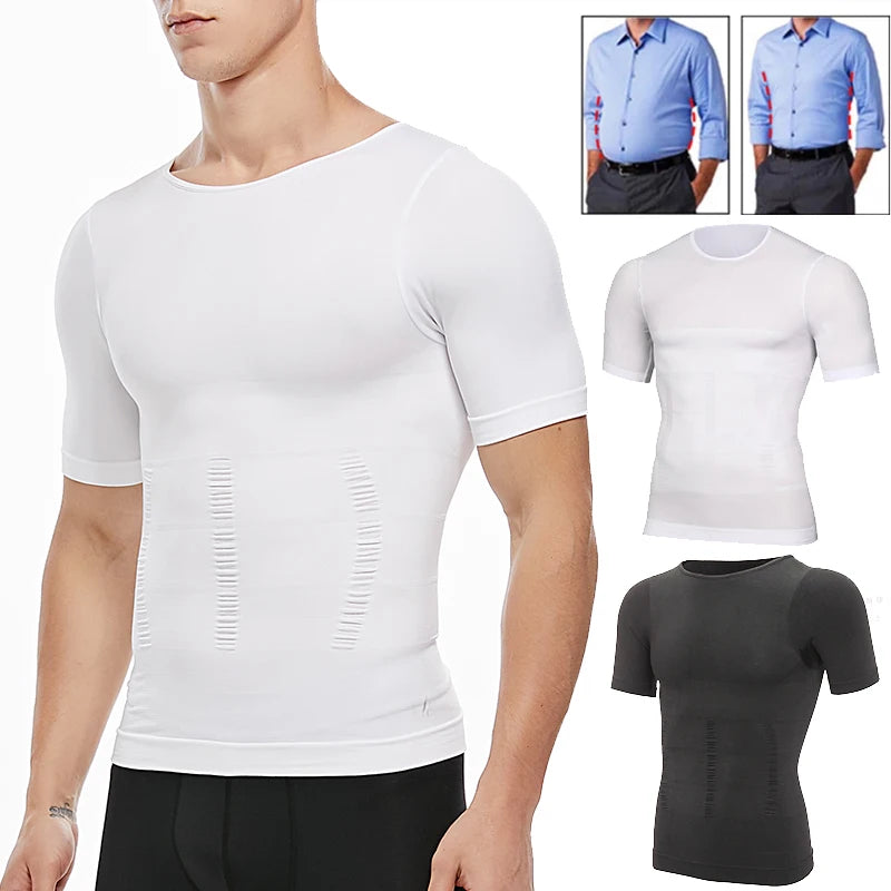 Cinta Modeladora Masculina — Compressão Abdominal e Correção de Postura